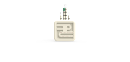 Ceramic Quarter Flat Element from Ceramicx